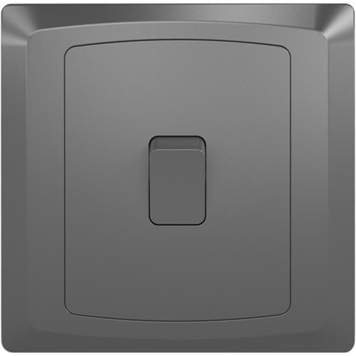 1 GANG 2 WAY PLATE SWITCH DRK GRY