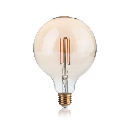 E27 GLOBO D125 04W 2200K CRI80 AMBRA DIM