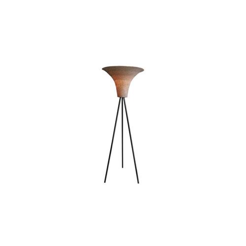 AVANT GARDE FLOOR LAMP SHADE BK/WH PALM