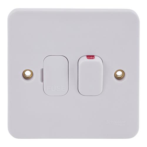 LISSE 13A FUSED DP SWITCHED + LED