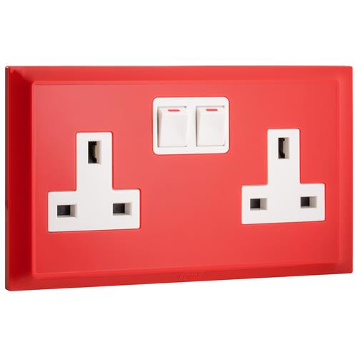 2G multistandard switched socket outlet