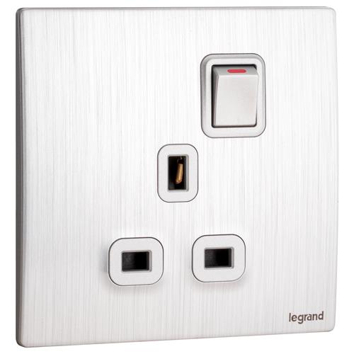 BA 1G 13A SP SWITCHED SOCKET