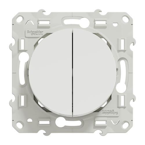 ODACE SWITCH + PUSH BUTTON 1P 2WAY 10AX