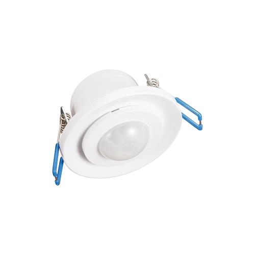 RECESSED 360DEG PIR WHITE FRONT SETTING